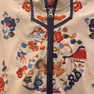 Lucky Brand Embroidered Hoodie